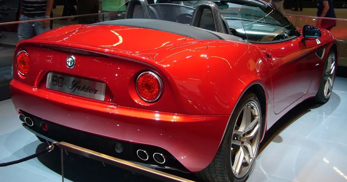 Alfa Romeo 8C Spider (2008–2010)