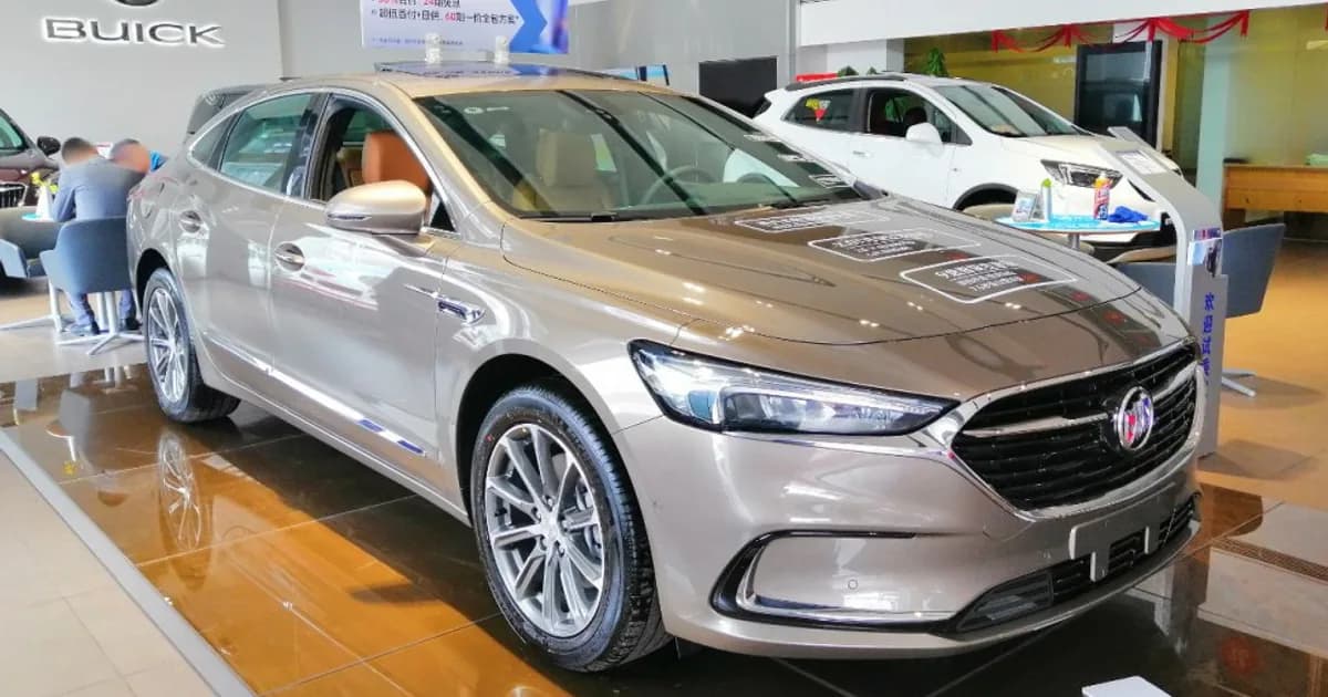 Buick LaCrosse III China (Facelift 2019) (2019–2023)