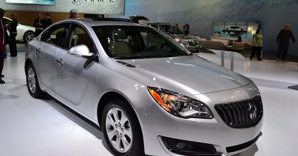 Buick Regal V Sedan (Facelift 2014) (2014–2017)