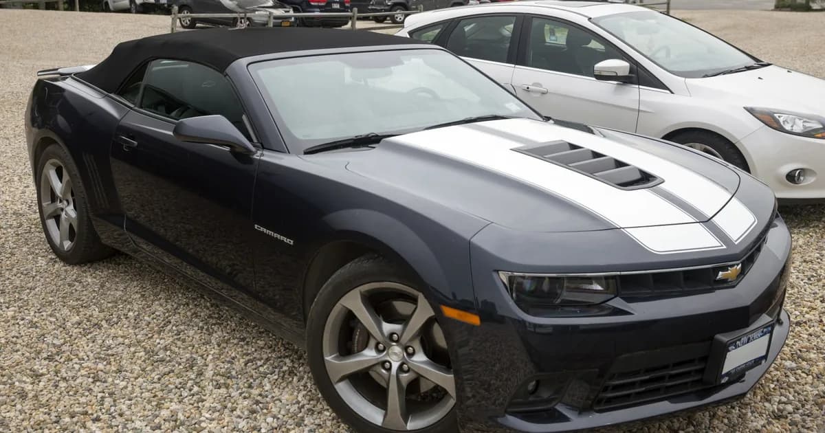 Chevrolet Camaro V (facelift 2013) Convertible (2013–2016)