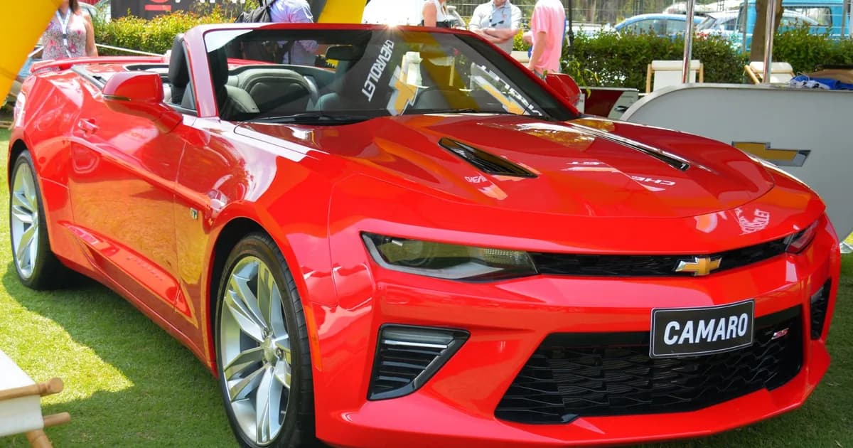 Chevrolet Camaro VI Convertible (2016–2018)