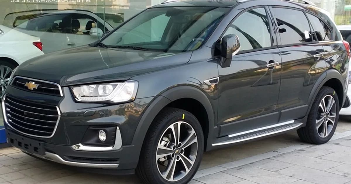 Chevrolet Captiva I (facelift 2015) (2015–2018)
