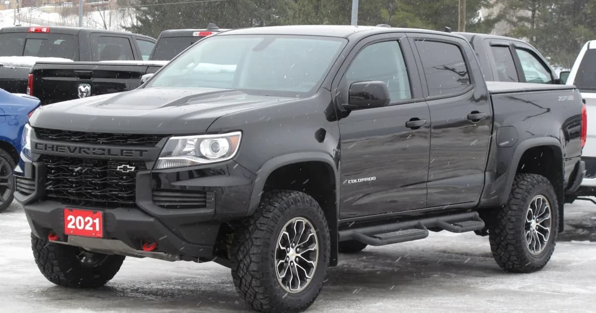 Chevrolet Colorado II (facelift 2021) Crew Cab Short Box (2021–2022)