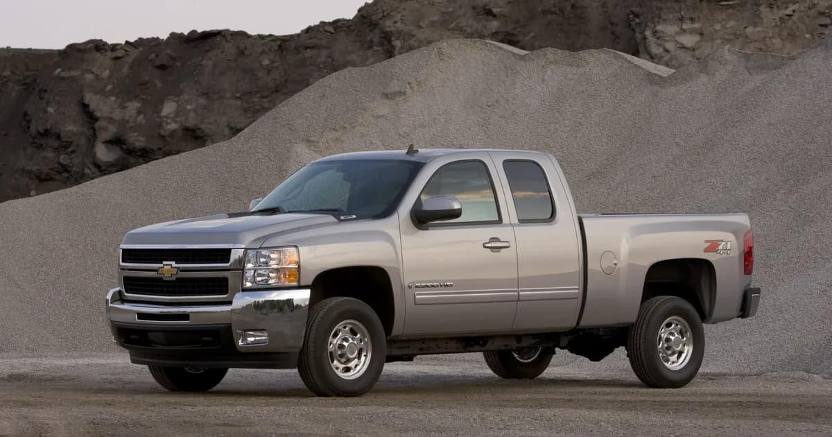 Chevrolet Silverado 2500 HD II (GMT900) Extended Cab Long Box (2007–2010)