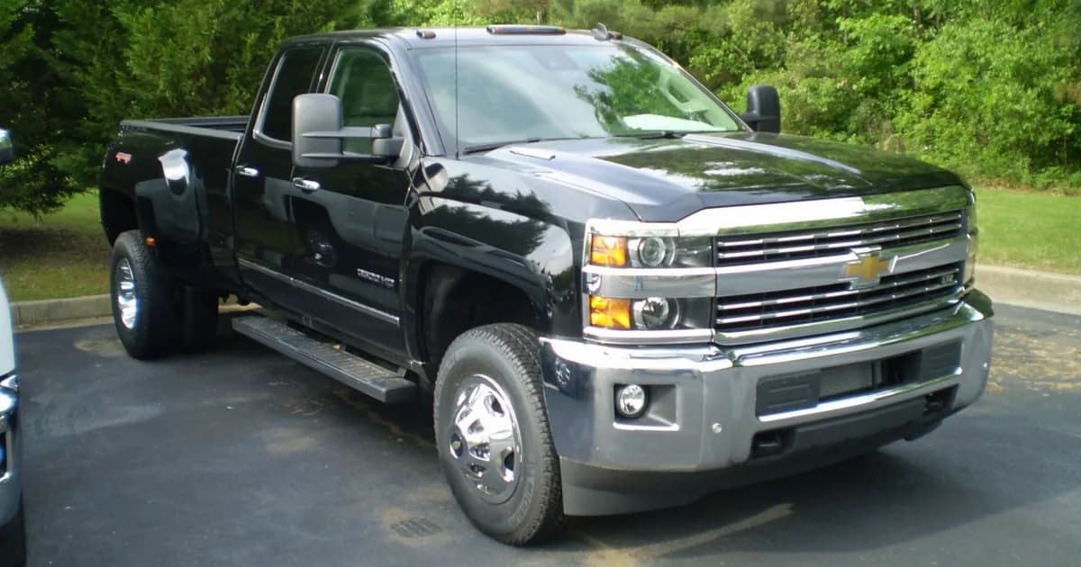 Chevrolet Silverado 3500 HD III (K2XX) Double Cab Long Box (2015–2019)