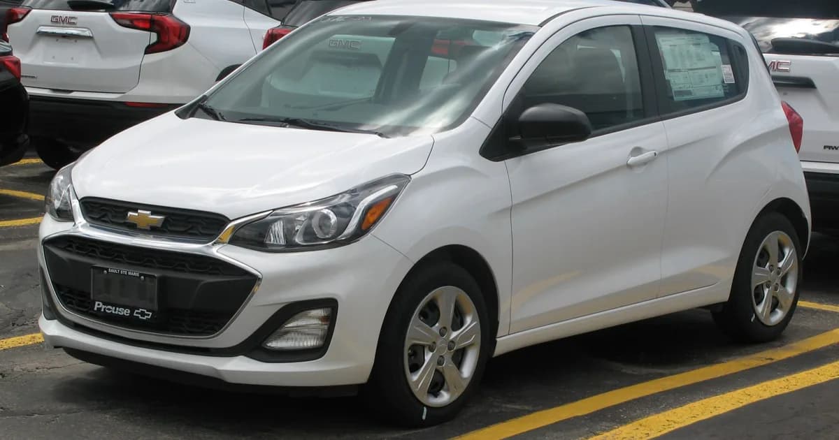 Chevrolet Spark IV (facelift 2018) (2018–2022)