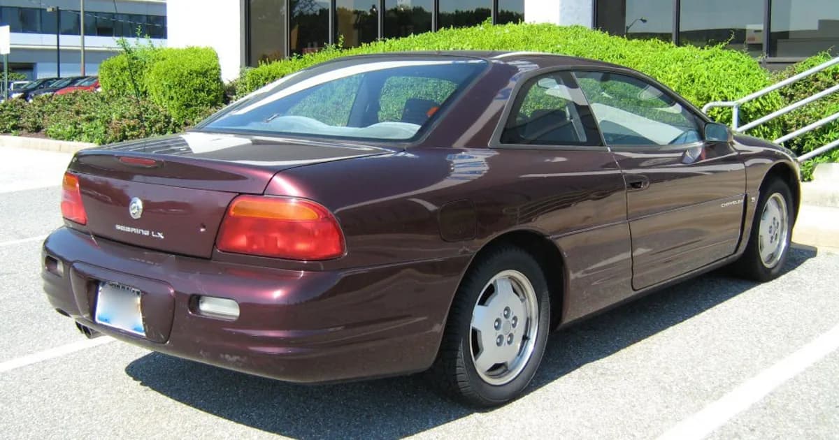 Chrysler Sebring Coupe (FJ) (1996–2000)