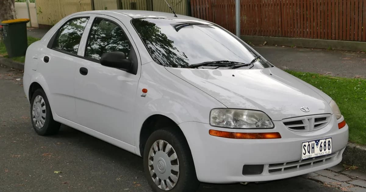 Daewoo Kalos Sedan (2002–2006)