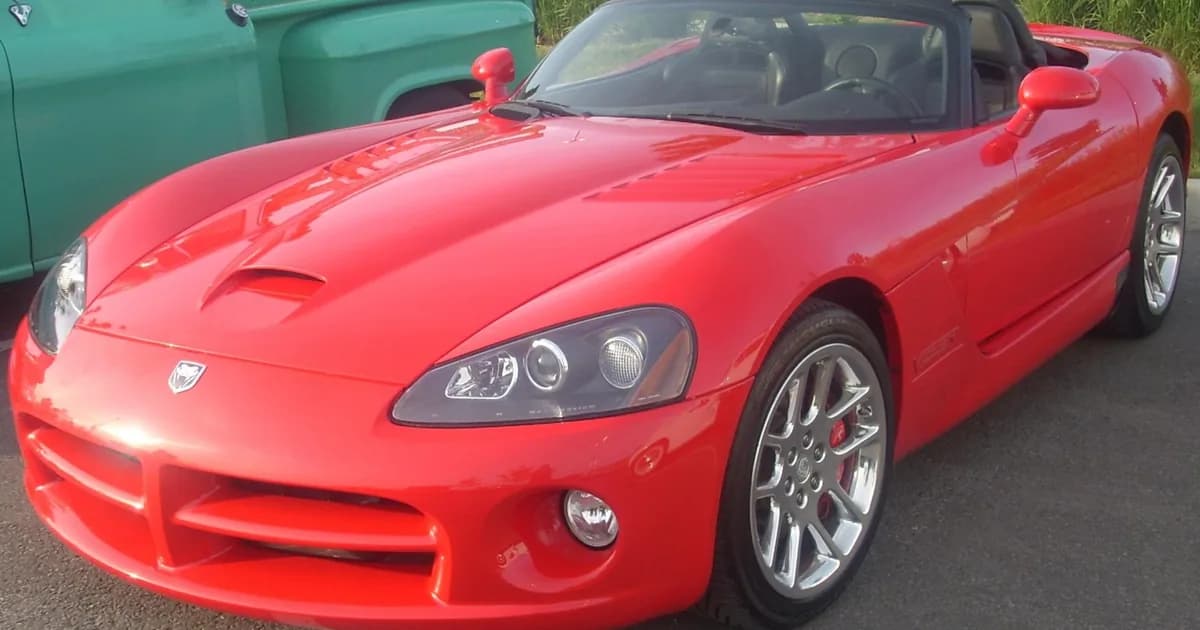 Dodge Viper ZB I Convertible (2002–2007)