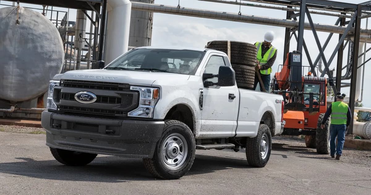 Ford F-350 Super Duty IV (facelift 2020) Regular Cab Long box (2020–2022)