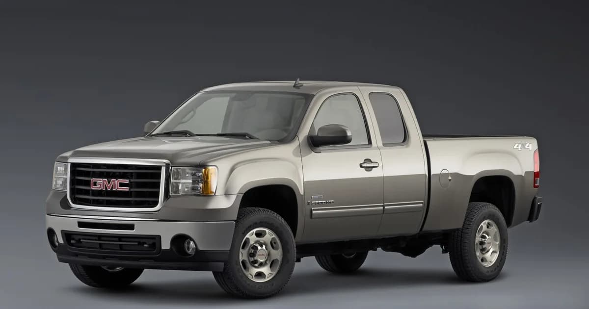 GMC Sierra 2500HD III (GMT900) Extended Cab Standard Box (2007–2010)
