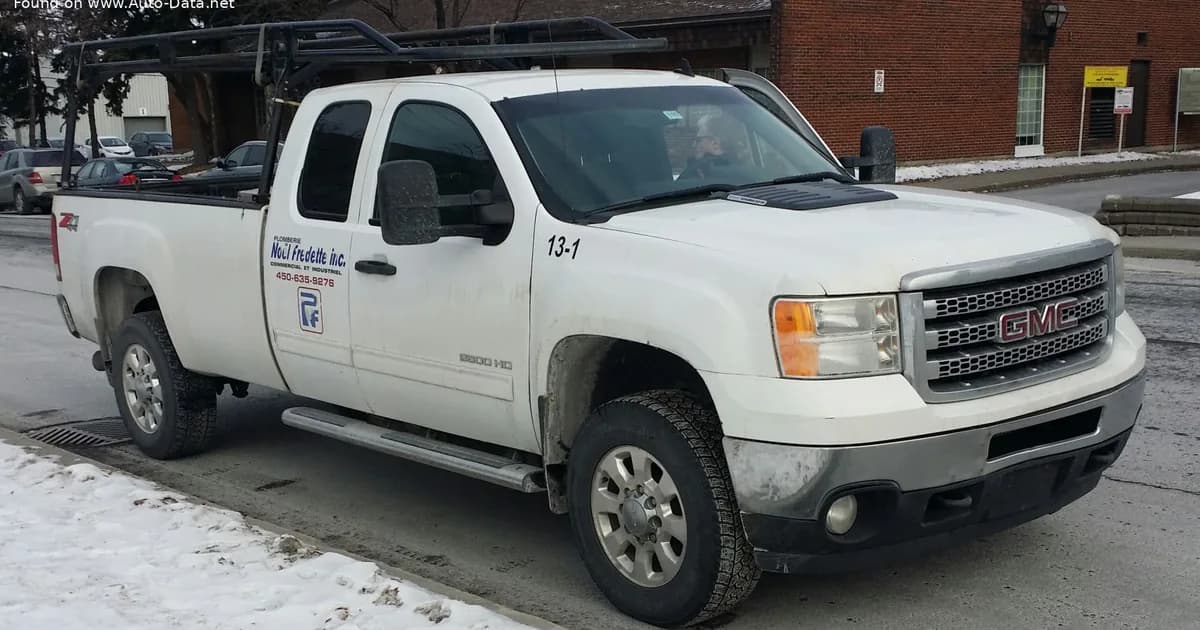 GMC Sierra 2500HD III (GMT900, facelift 2011) Extended Cab Long Box (2011–2014)