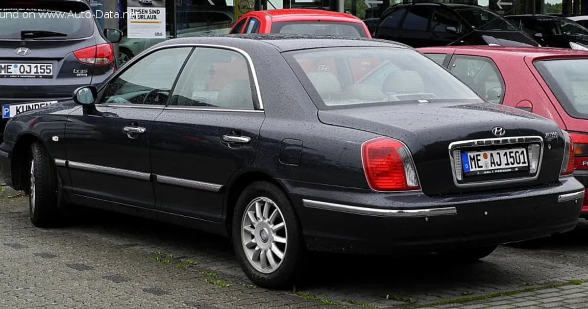 Hyundai Grandeur III (XG, facelift 2003) (2003–2005)