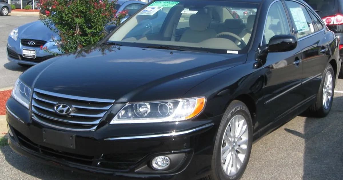 Hyundai Grandeur/Azera IV (TG, facelift 2009) (2009–2011)