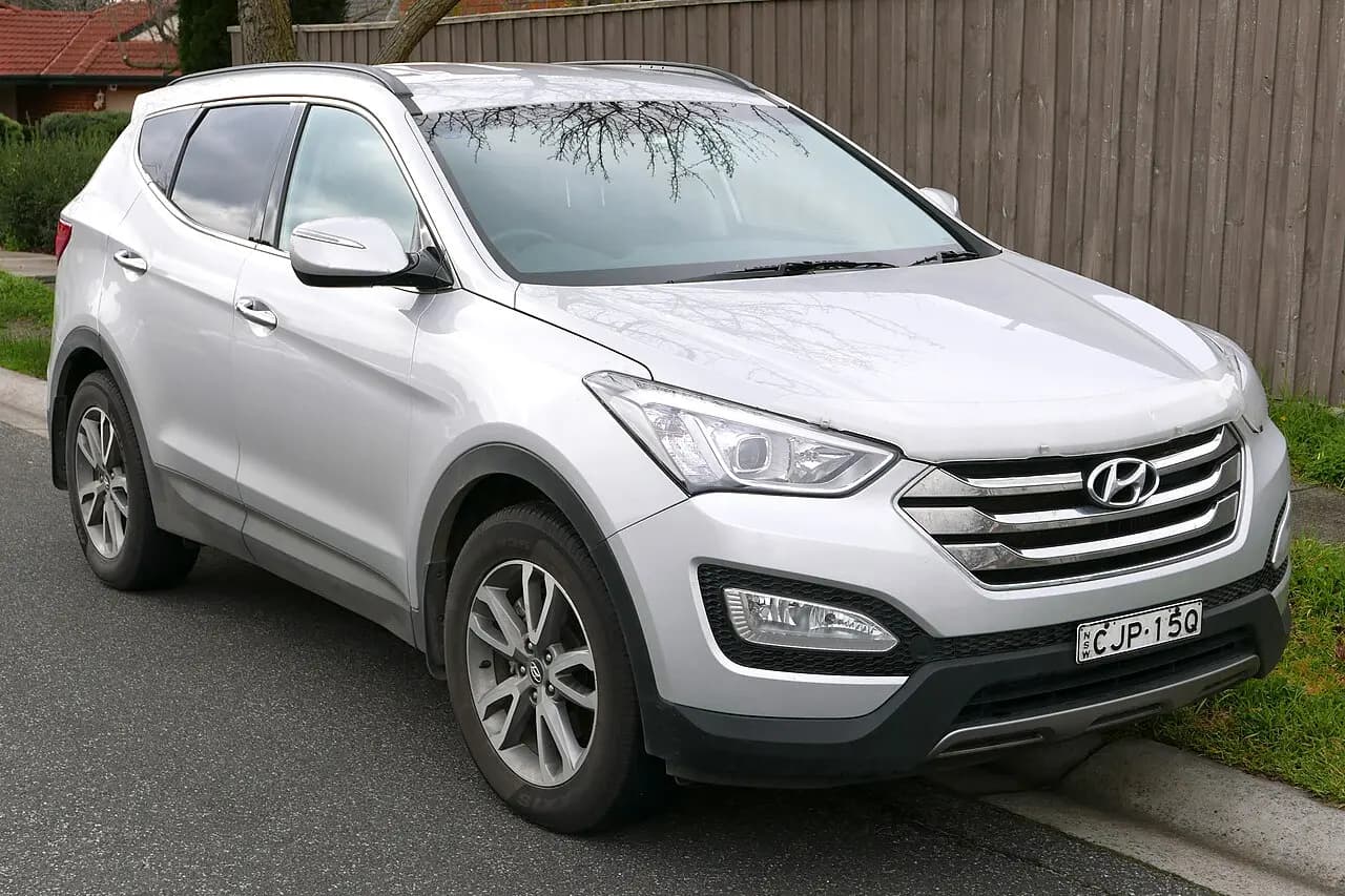 Hyundai Santa Fe Facelift (2012–2016)