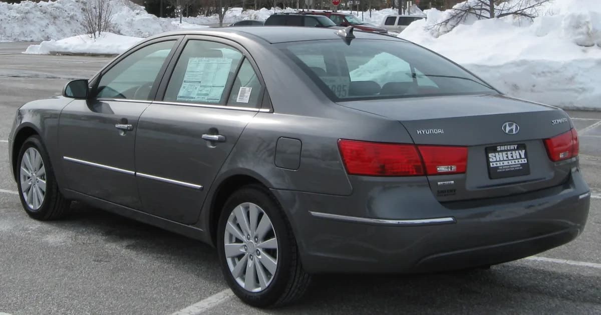 Hyundai Sonata V (NF, Facelift 2008) (2008–2009)