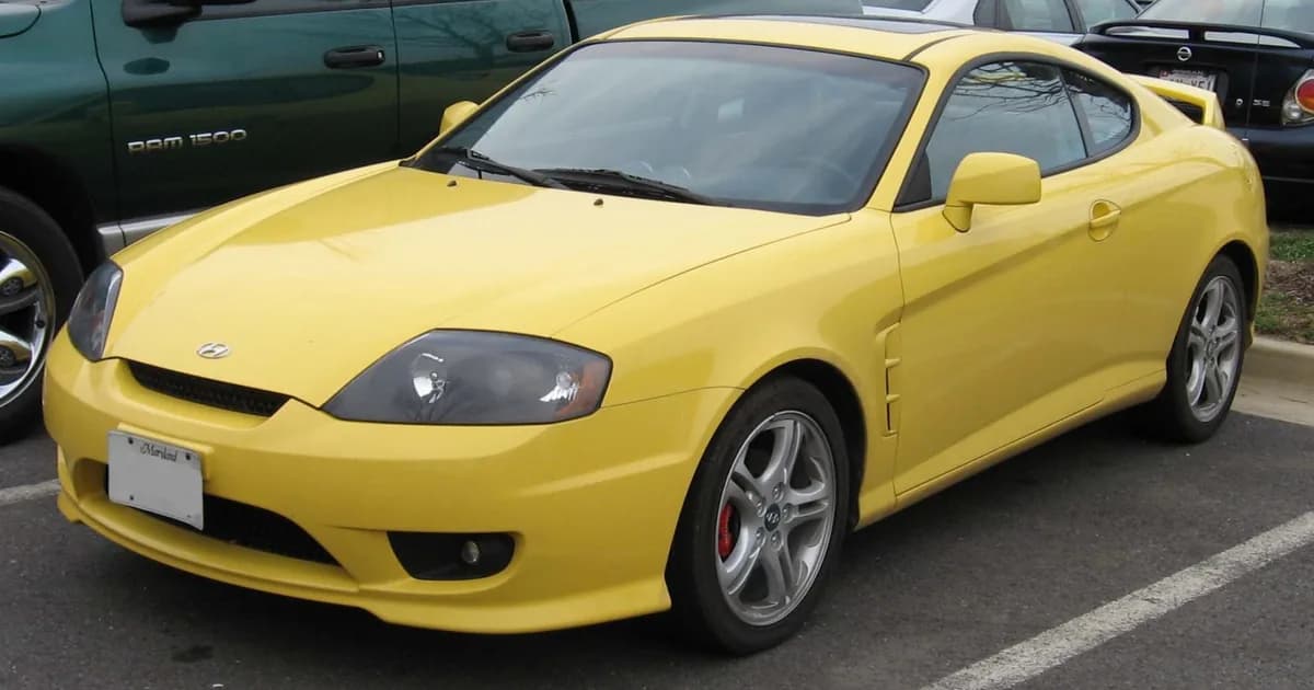 Hyundai Tiburon II (GK, Facelift 2004) (2004–2006)