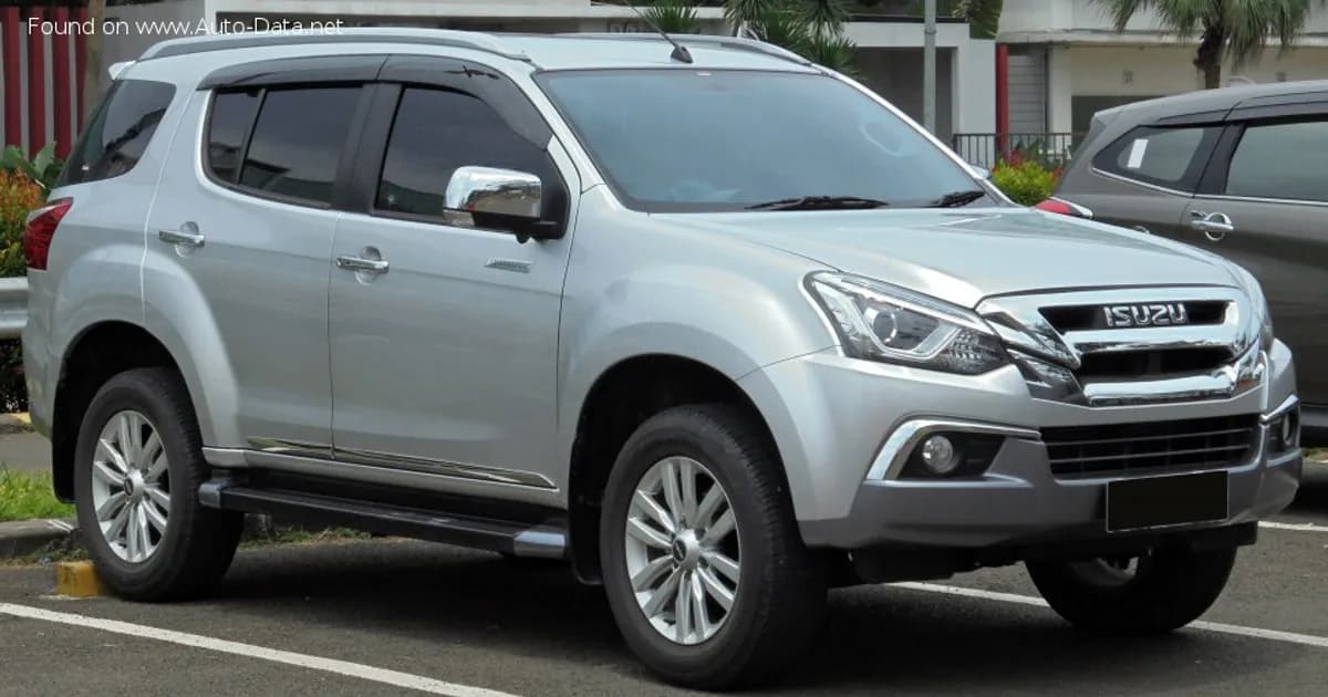 Isuzu MU-X (RF20) (facelift 2017) (2017–2020)