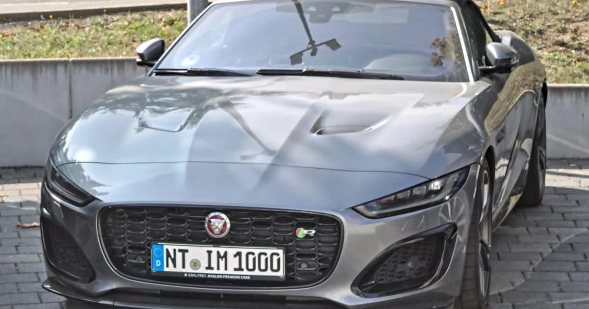 Jaguar F-Type Convertible Facelift 2020 (2019–Heute)