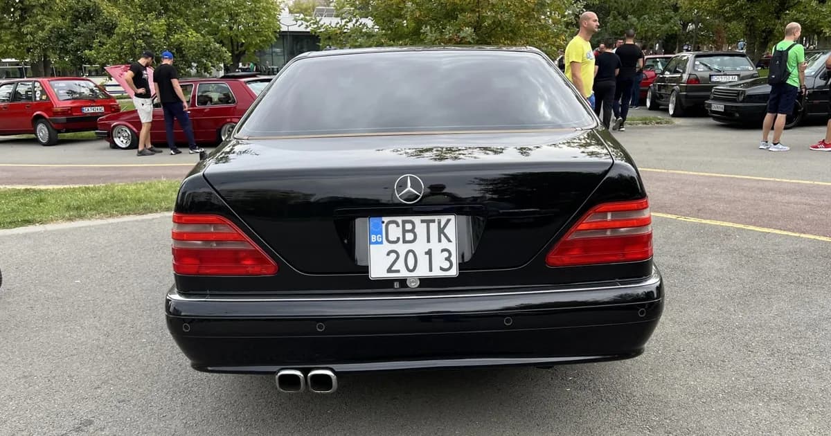 Mercedes-Benz Classe S Coupe (C140) (1995–1996)
