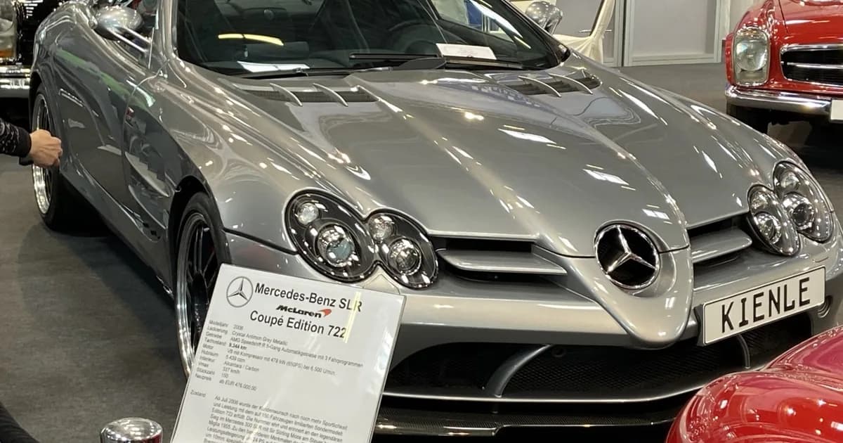 Mercedes-Benz SLR McLaren (C199) Coupe (2004–2008)