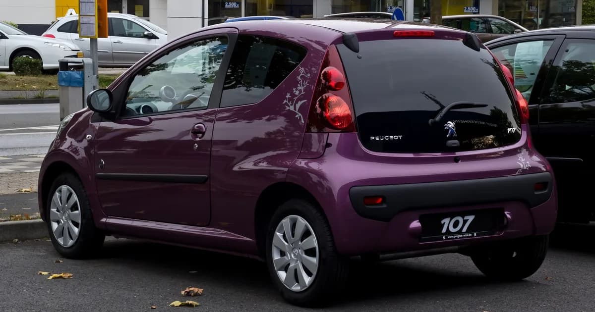 Peugeot 107 Facelift 3-Tuerer (2012–2014)