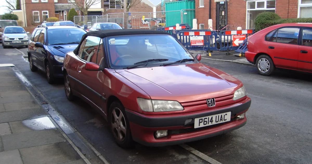 Peugeot 306 Cabrio (7D) (1996–1997)