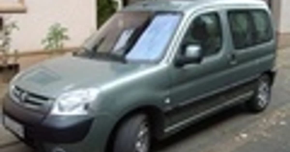 Peugeot Partner I (Facelift, 2002) (2002–2008)